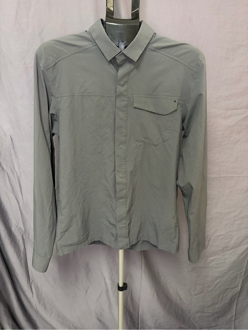Arc'teryx Men's Lightweight Shirt Jacket - Light Gray